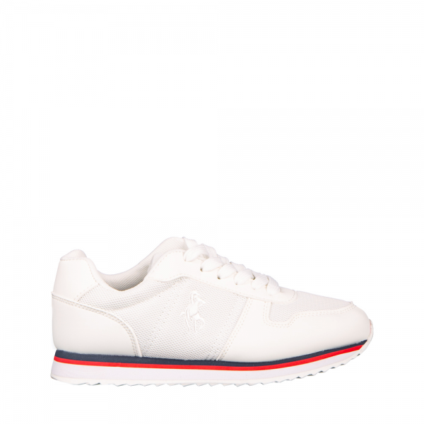 Γυναικεία αθλητικά παπούτσια   Corny λευκά, 2 - Kalapod.gr